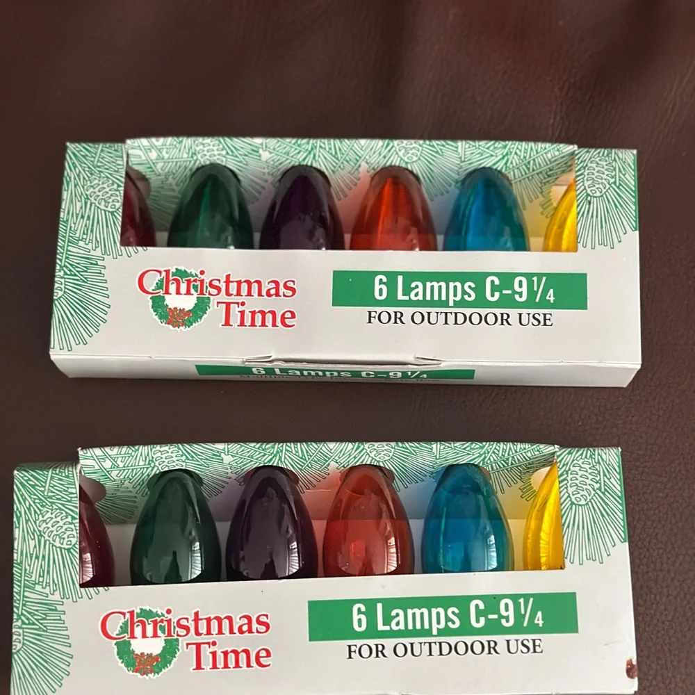 Multicolor Outdoor String Lights-replacement Bulbs